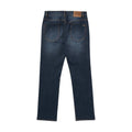 Vaqueros Volcom Solver Denim color New Washed Blue, vista trasera completa.