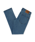 Pantalón vaquero Volcom Solver Denim Azul lavado doblado