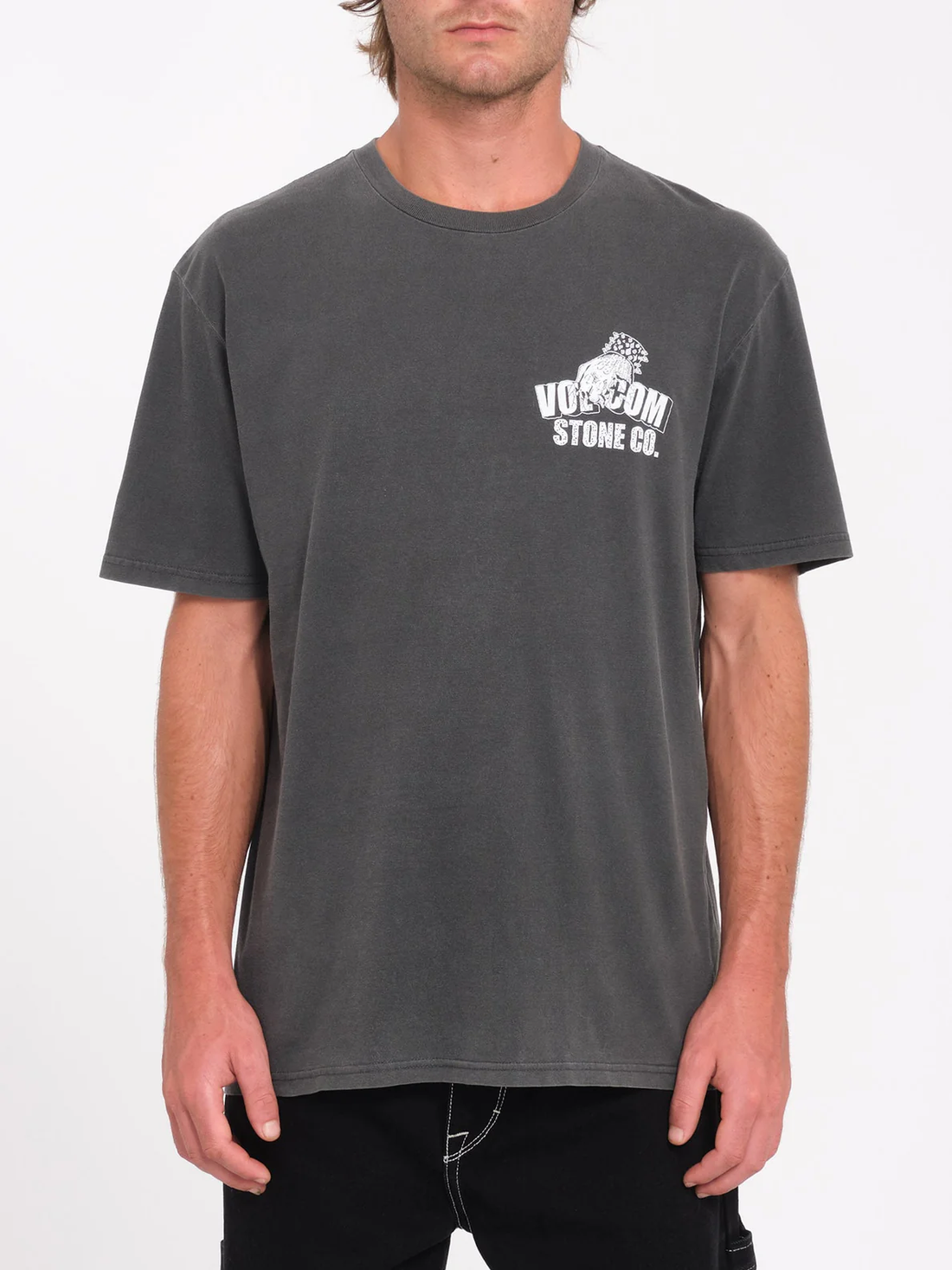 Camiseta Volcom Stone Force Co PW SST Black