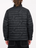 Plumífero ligero Volcom Weestone Puff Jacket negro espalda