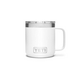 Taza térmica YETI Rambler 10 oz blanca - Vista frontal
